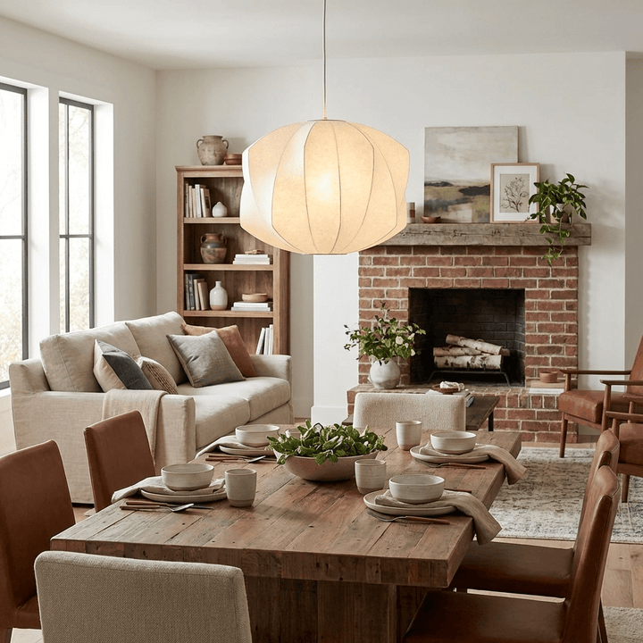 Lattice Bubble Pendant Light