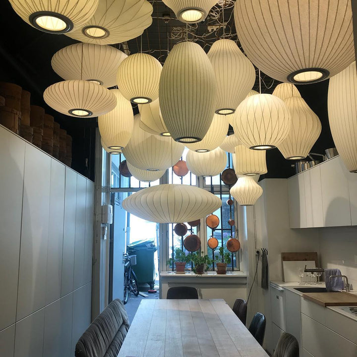 Lattice Bubble Pendant Light