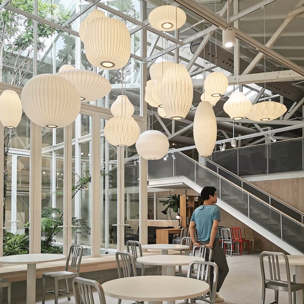Lattice Bubble Pendant Light