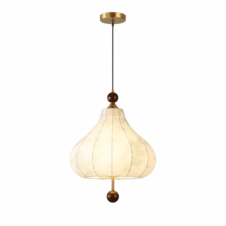Linen Bloom Pendant Light