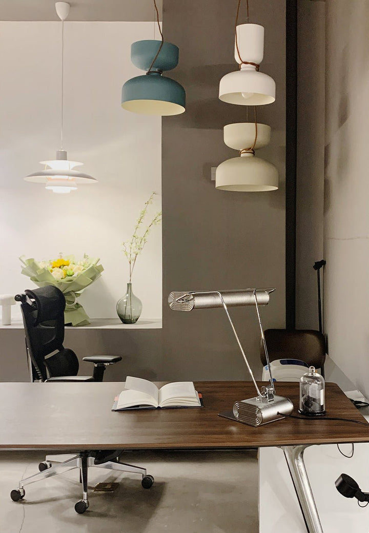 Helix Coiled Wire Desk Lamp