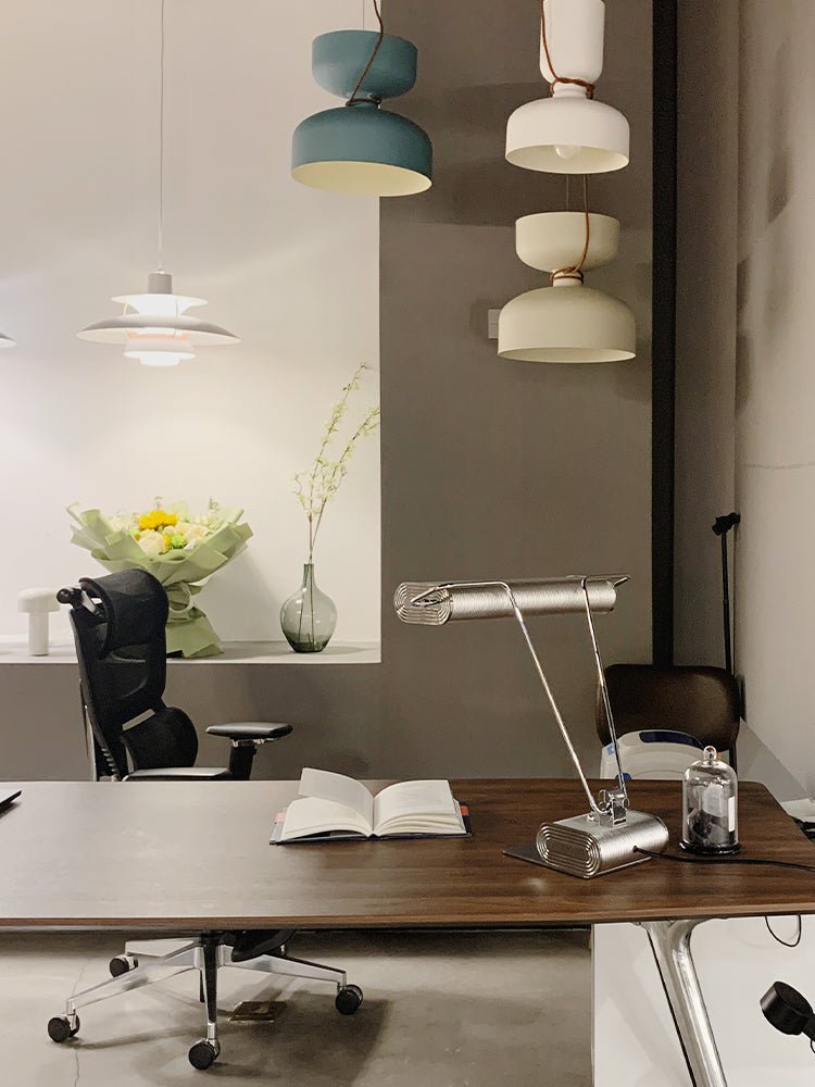Helix Coiled Wire Desk Lamp