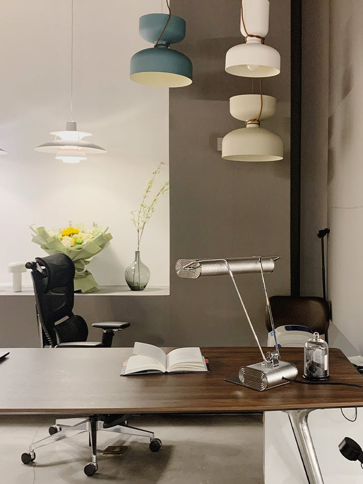 Helix Coiled Wire Desk Lamp