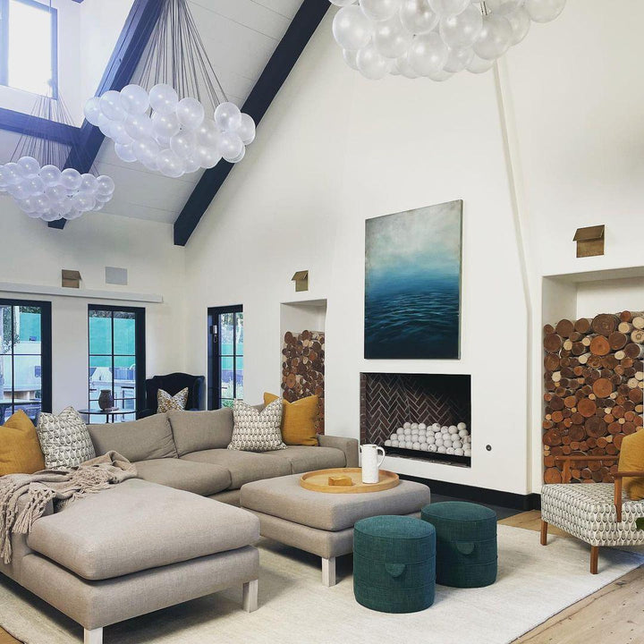 Coronet Glass Chandelier
