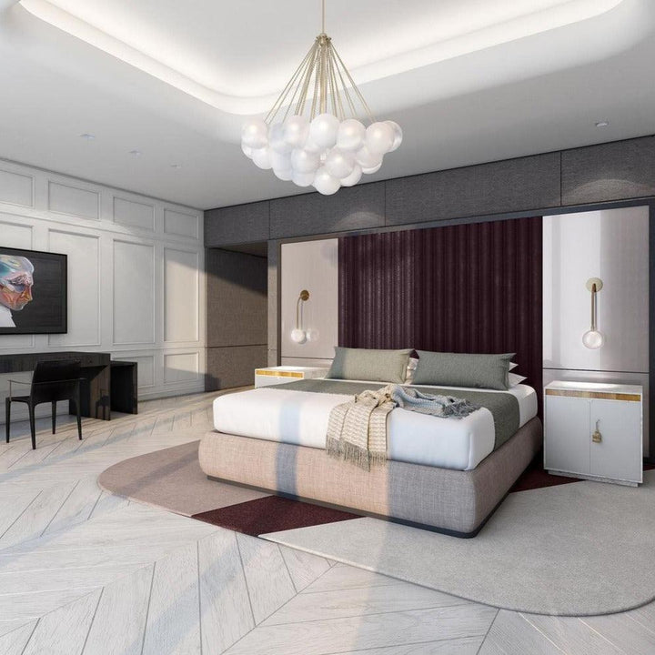 Coronet Glass Chandelier