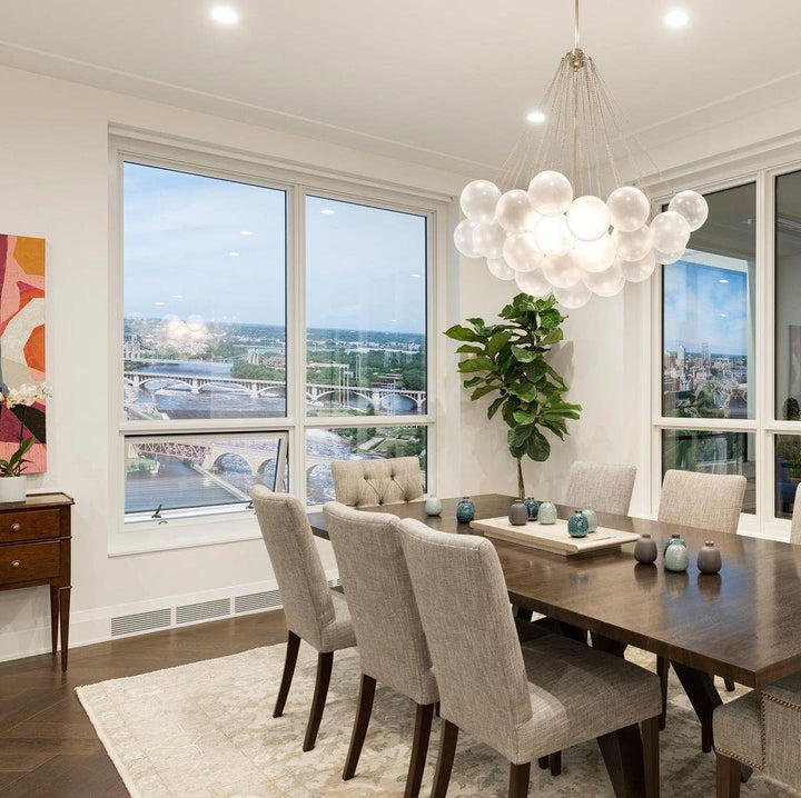 Coronet Glass Chandelier
