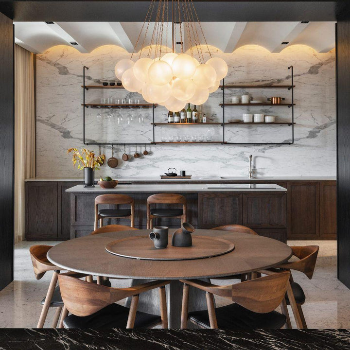 Coronet Glass Chandelier