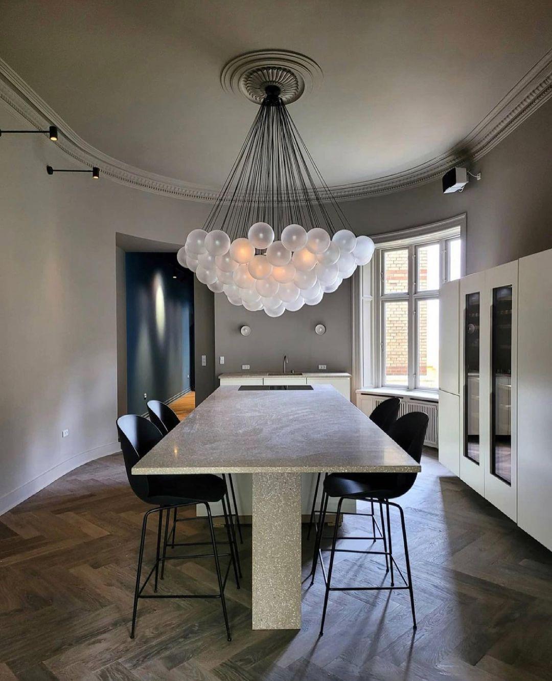 Coronet Glass Chandelier
