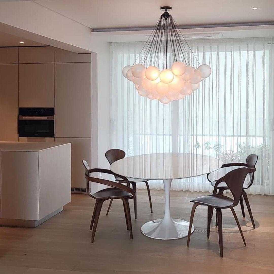 Coronet Glass Chandelier