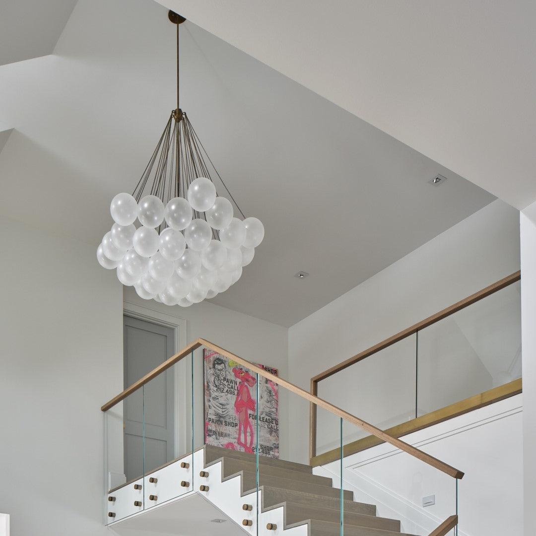 Coronet Glass Chandelier