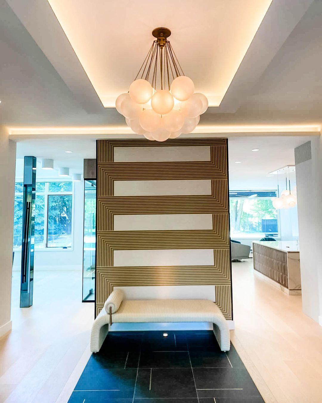 Coronet Glass Chandelier