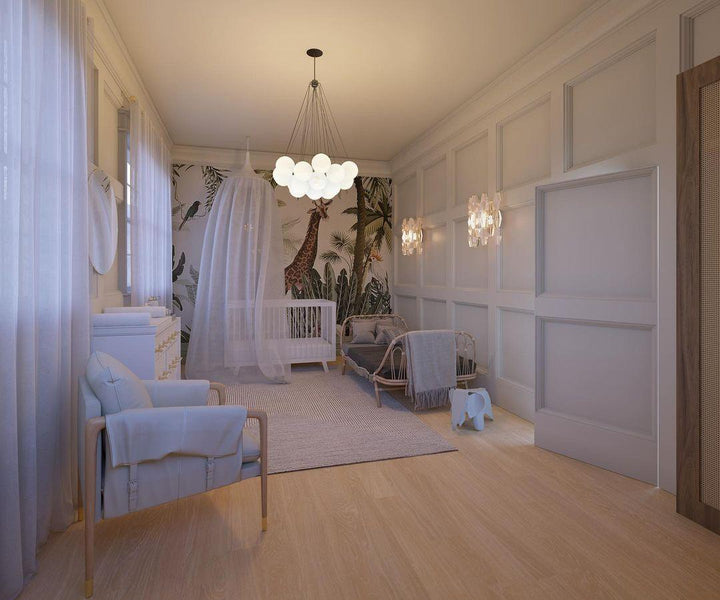 Coronet Glass Chandelier