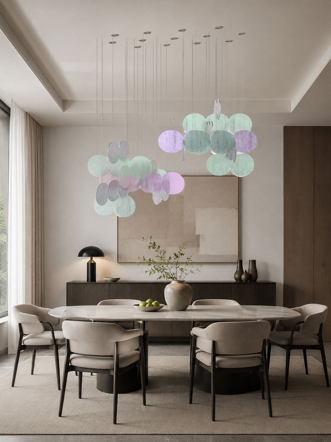 Nimbus Disc Chandelier