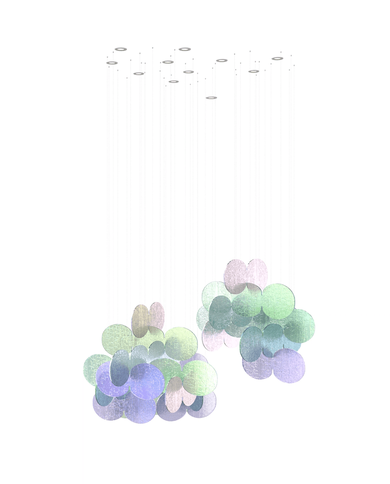 Nimbus Disc Chandelier