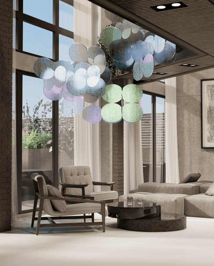 Nimbus Disc Chandelier