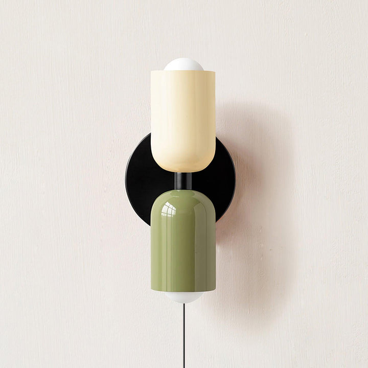 Gleam Dual-Glow Plug-In Sconce