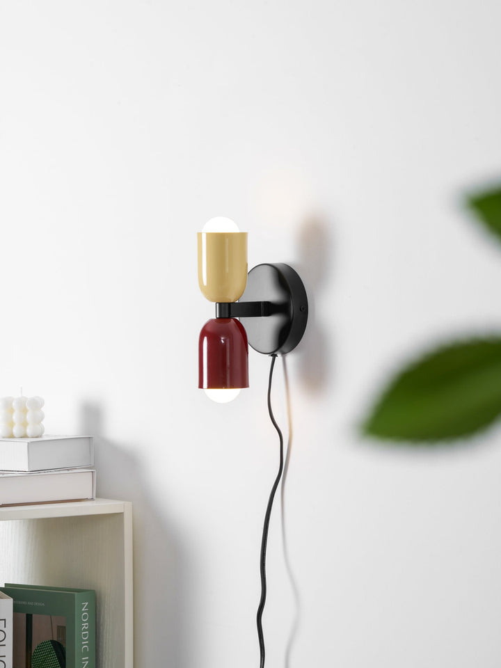 Gleam Dual-Glow Plug-In Sconce