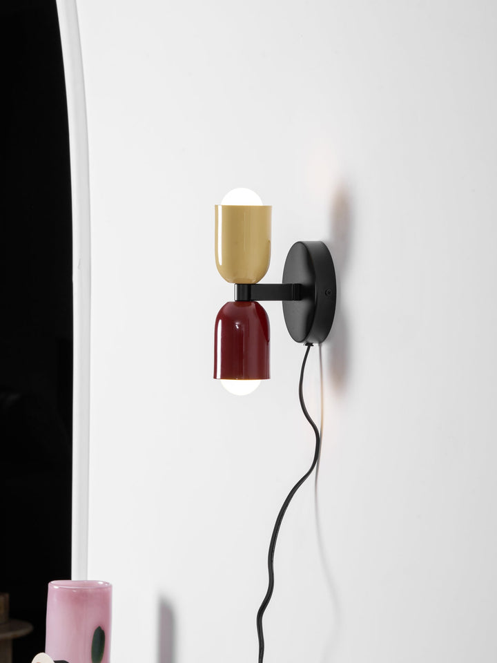Gleam Dual-Glow Plug-In Sconce