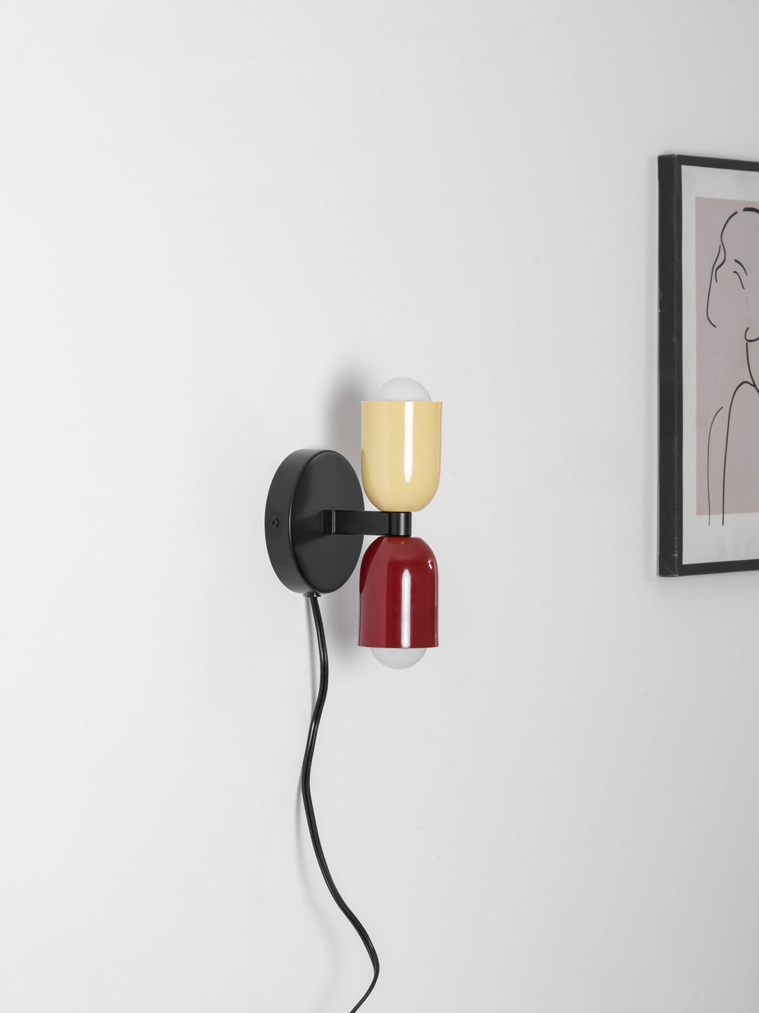 Gleam Dual-Glow Plug-In Sconce