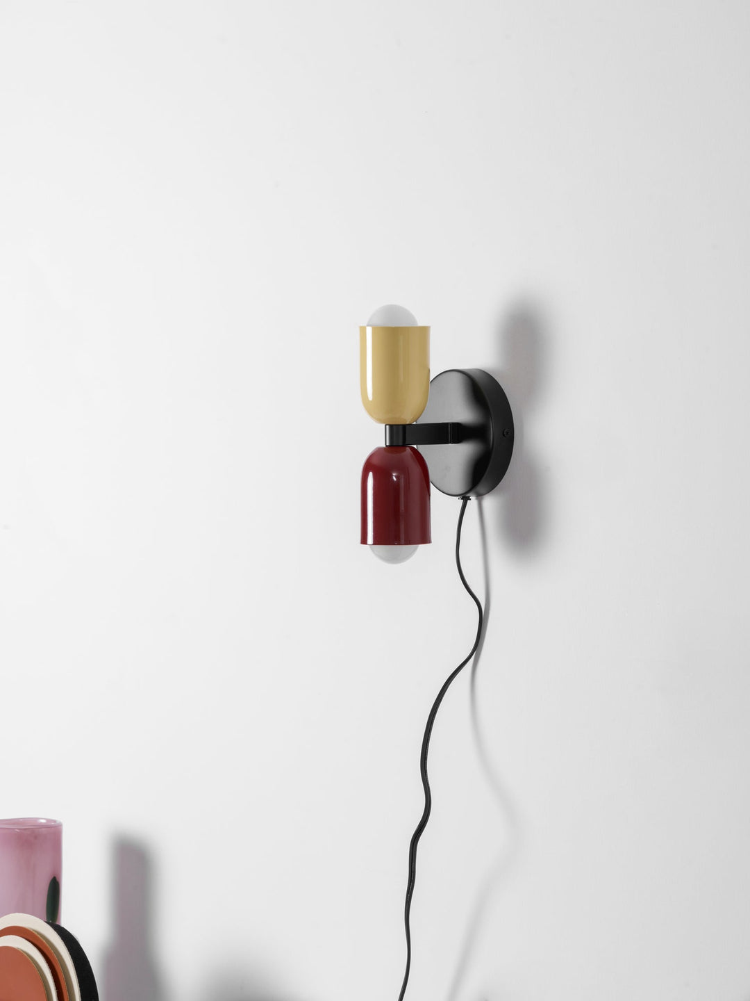 Gleam Dual-Glow Plug-In Sconce