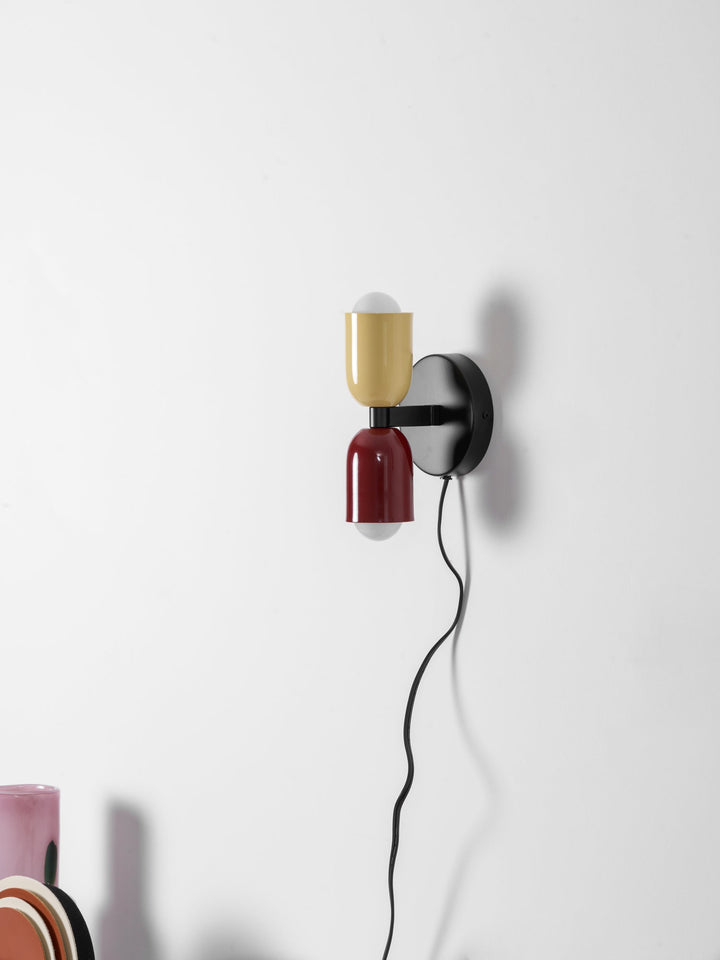 Gleam Dual-Glow Plug-In Sconce