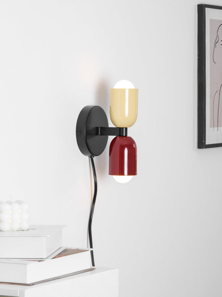 Gleam Dual-Glow Plug-In Sconce