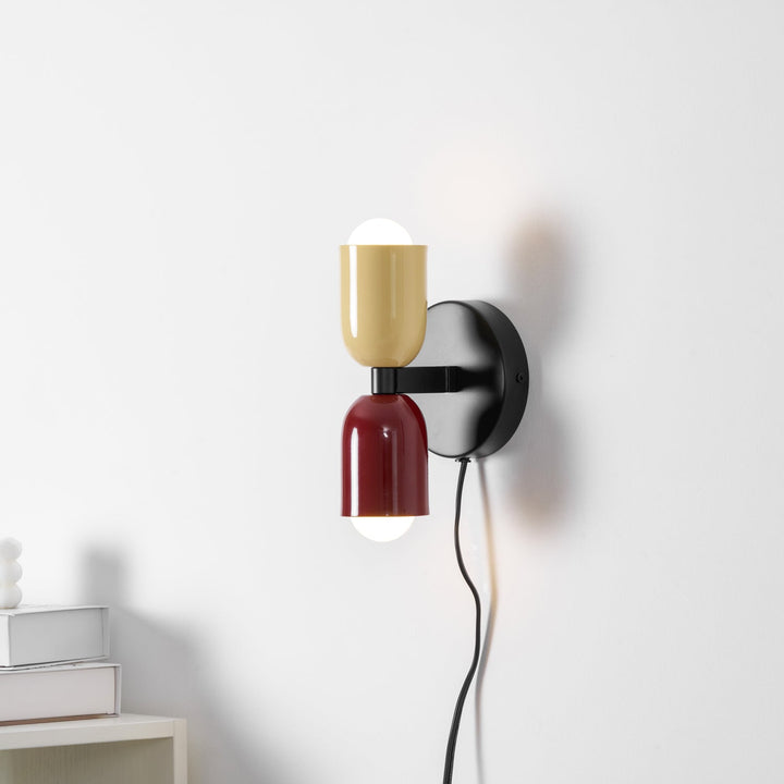 Gleam Dual-Glow Plug-In Sconce