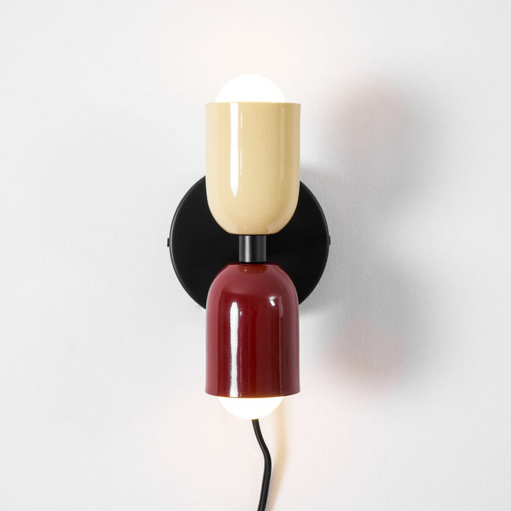 Gleam Dual-Glow Plug-In Sconce