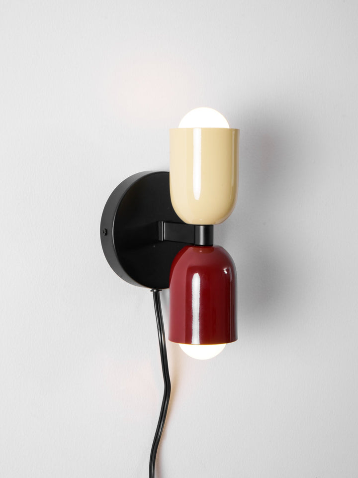 Gleam Dual-Glow Plug-In Sconce