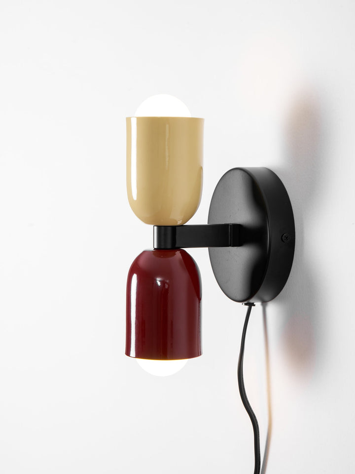 Gleam Dual-Glow Plug-In Sconce