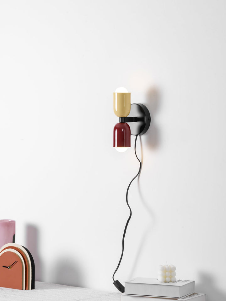 Gleam Dual-Glow Plug-In Sconce