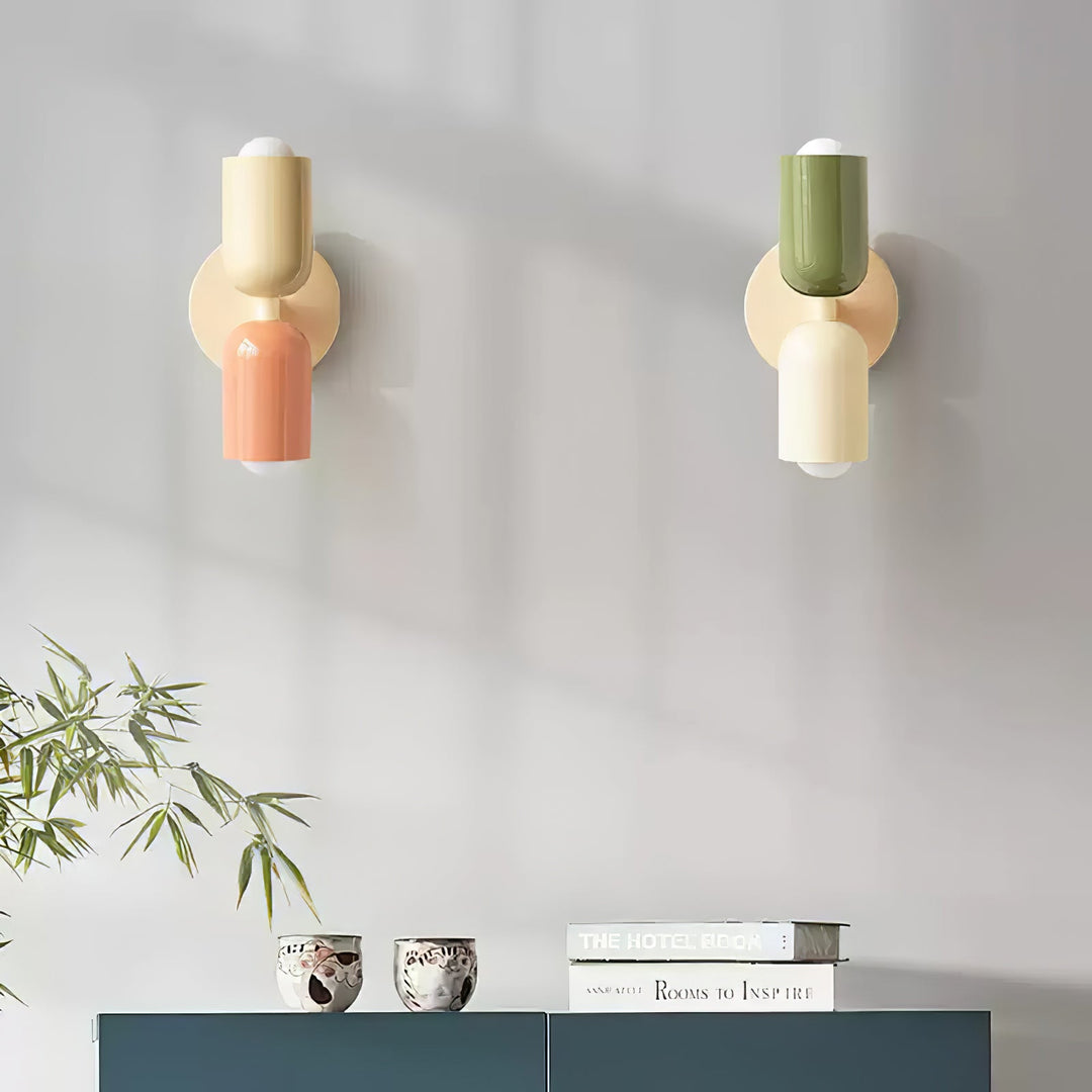 Gleam Dual-Glow Plug-In Sconce