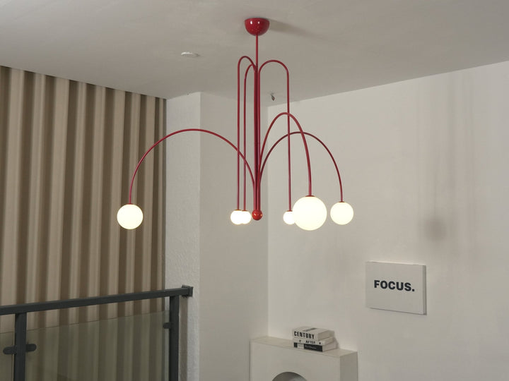 Cascade Arc Chandelier