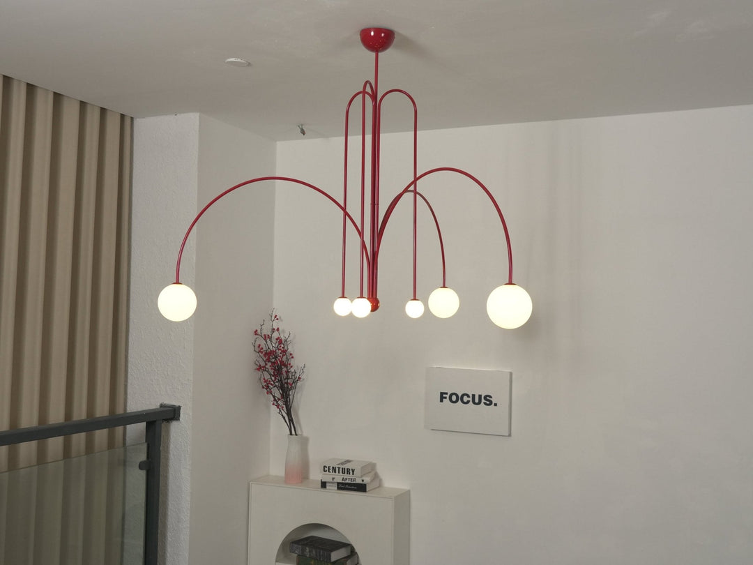 Cascade Arc Chandelier