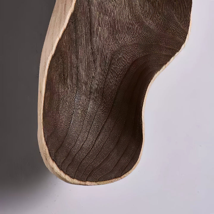 Fable Carved Wood Sconce