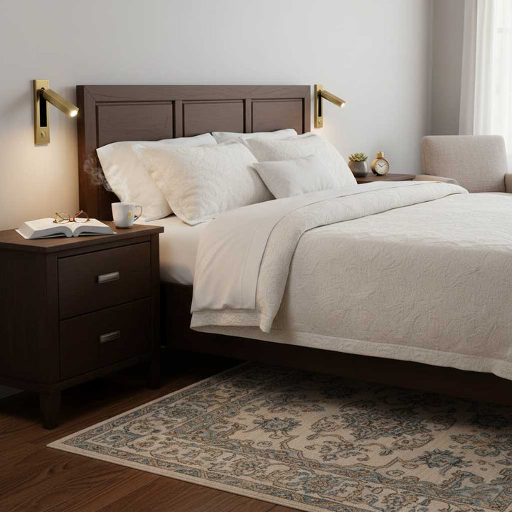 Fold Flush Bedside Sconce