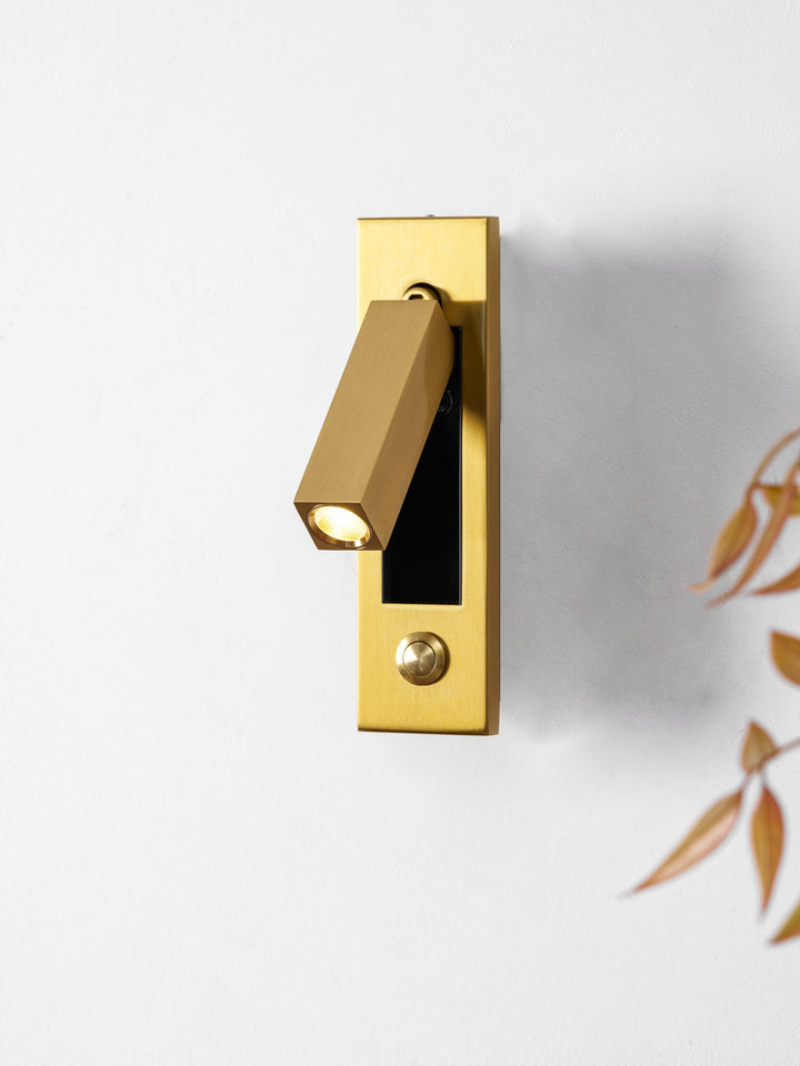 Fold Flush Bedside Sconce