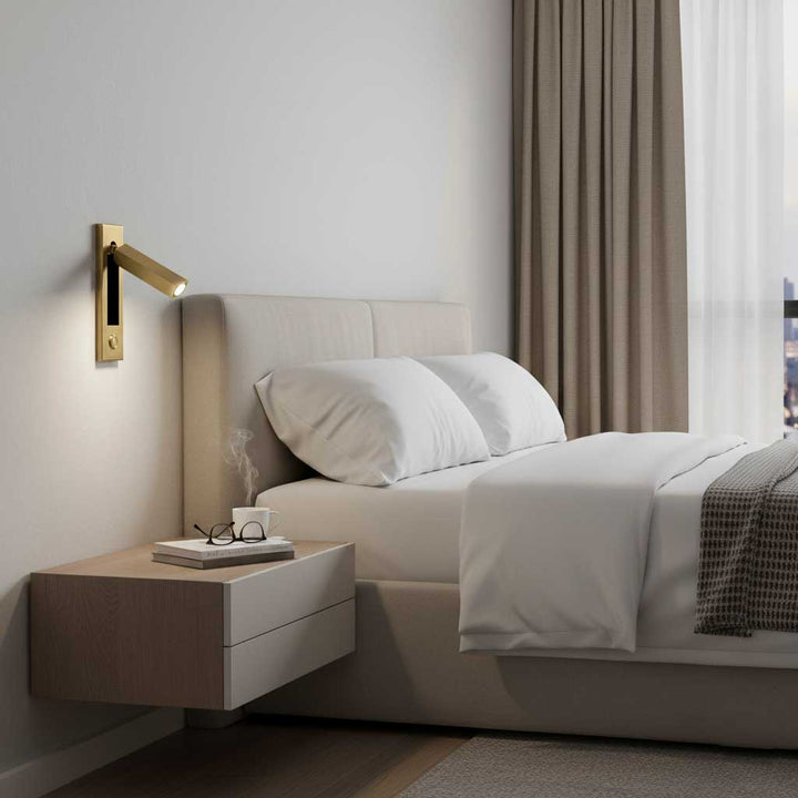 Fold Flush Bedside Sconce
