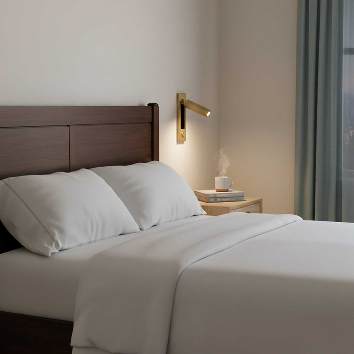 Fold Flush Bedside Sconce