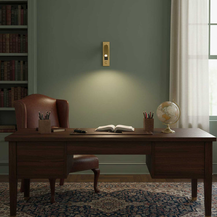 Fold Flush Bedside Sconce