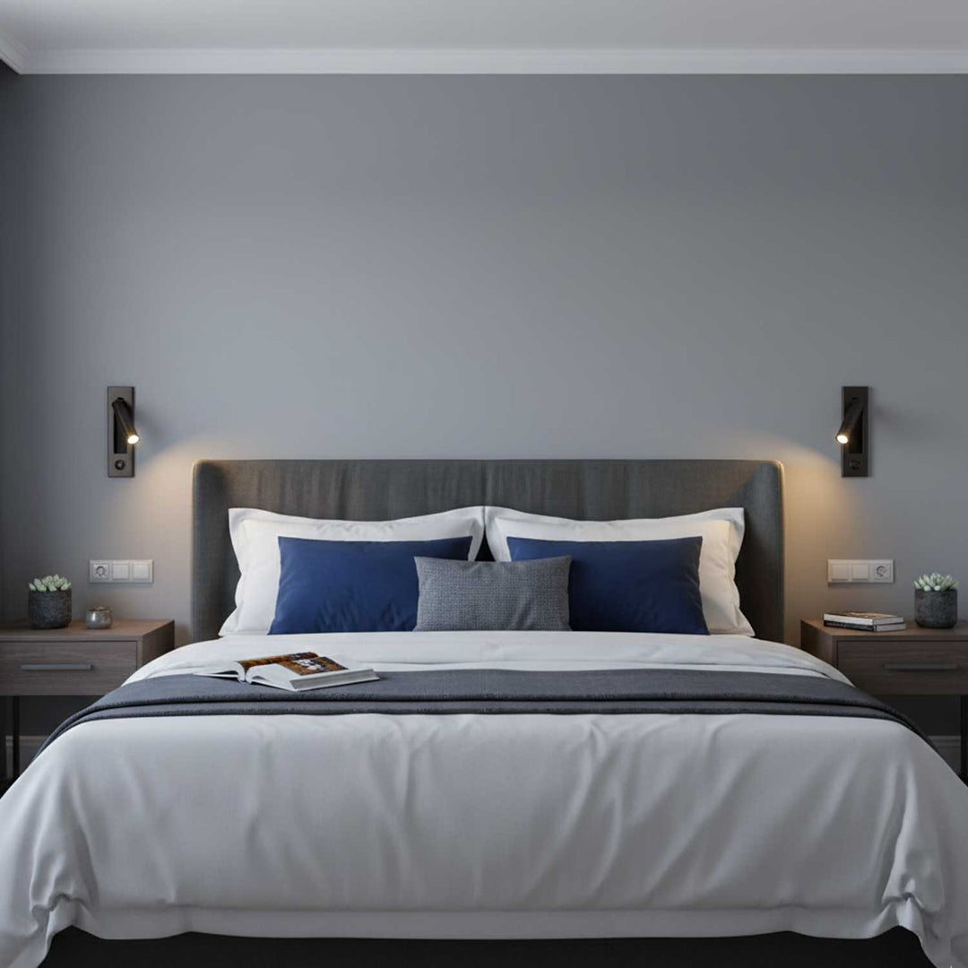 Fold Flush Bedside Sconce