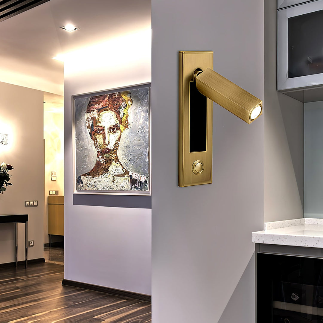 Fold Flush Bedside Sconce