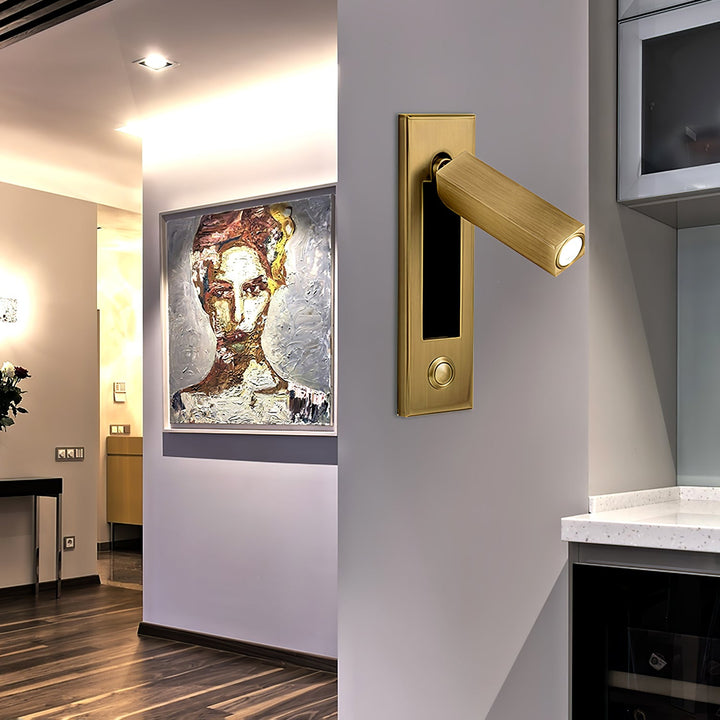 Fold Flush Bedside Sconce