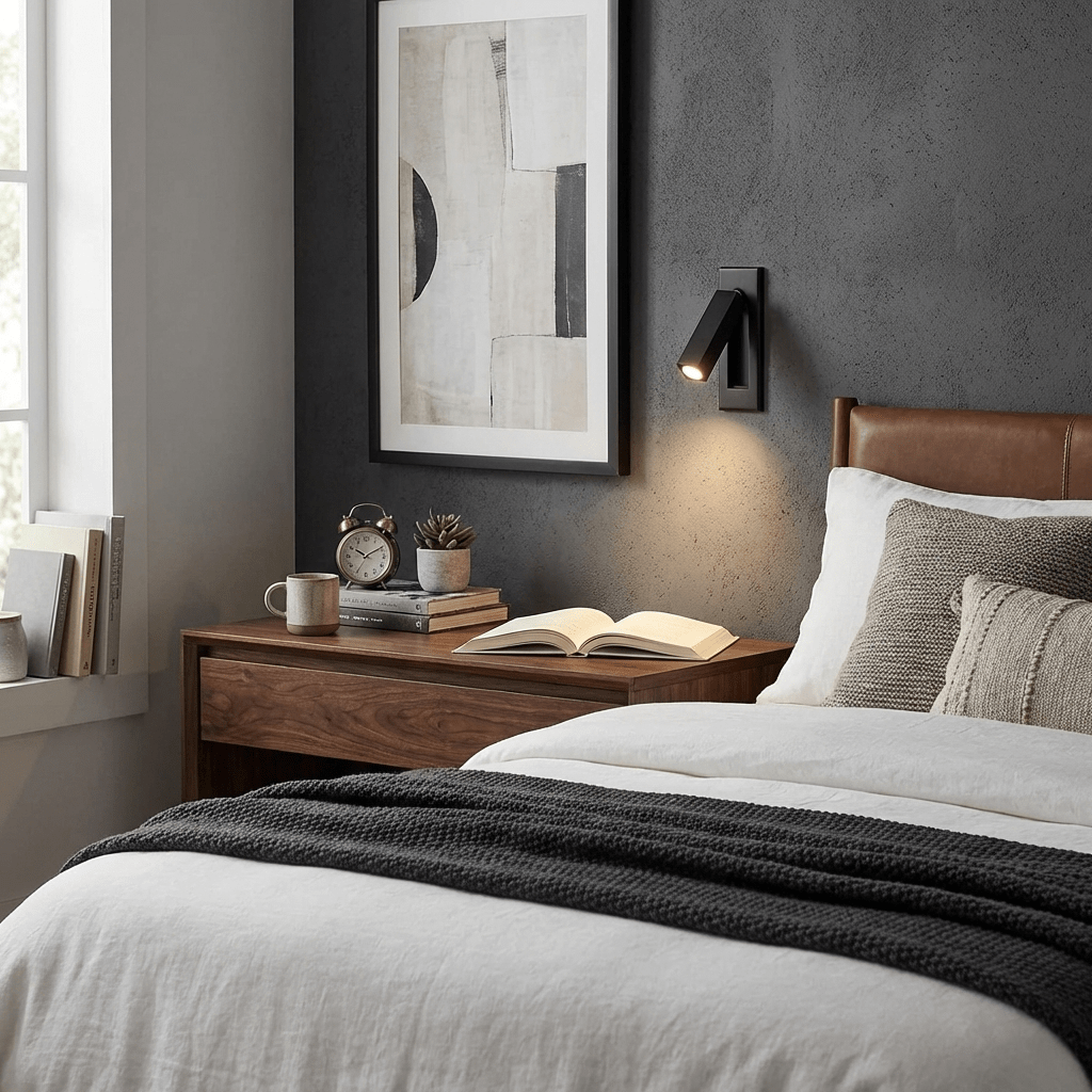Fold Flush Bedside Sconce