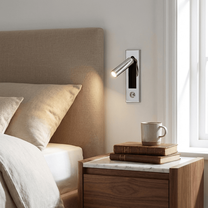 Fold Flush Bedside Sconce