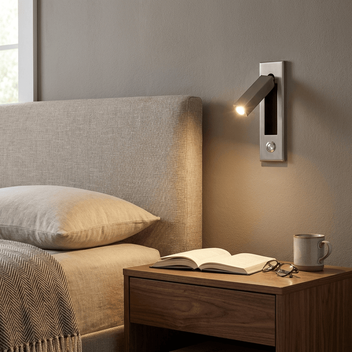 Fold Flush Bedside Sconce