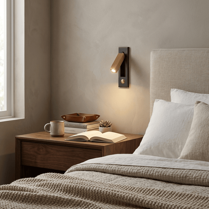 Fold Flush Bedside Sconce