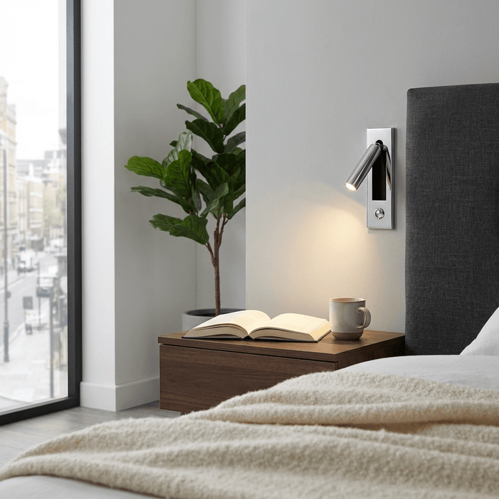 Fold Flush Bedside Sconce