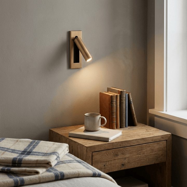 Fold Flush Bedside Sconce