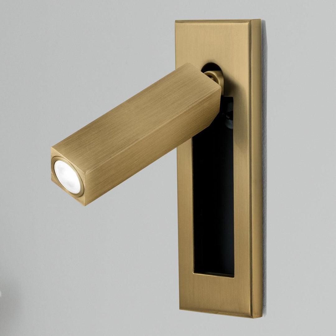 Fold Flush Bedside Sconce